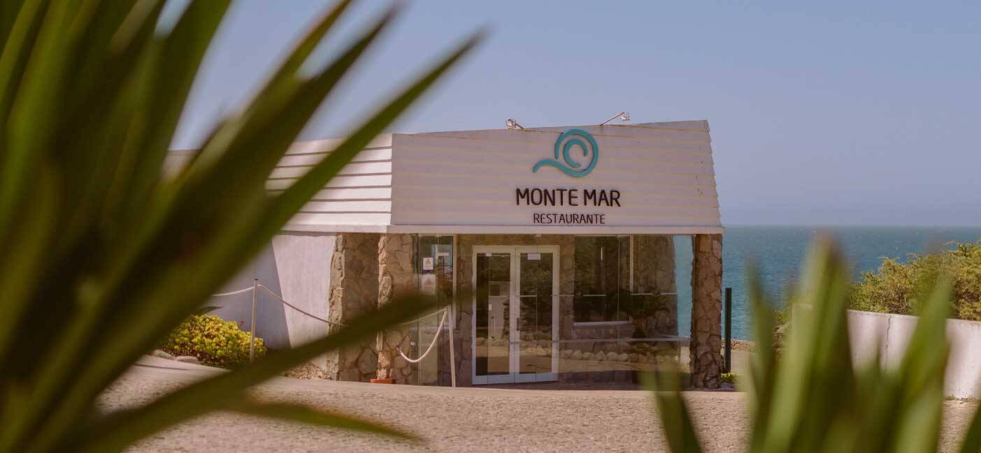 Entrada do Monte Mar Cascais restaurante de peixe e marisco